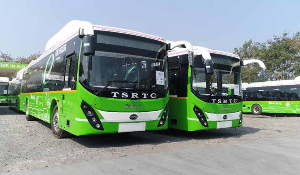 tgsrtc electric buses