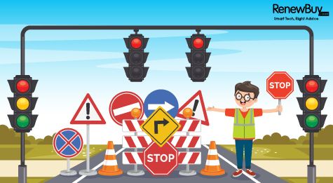 traffic signs and road safet